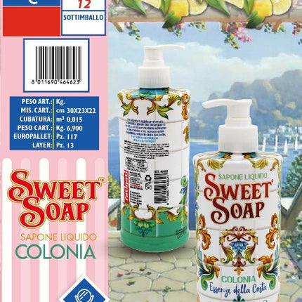 SAPONE LIQUIDO ML.500 COLONIA SWEET Fatigati