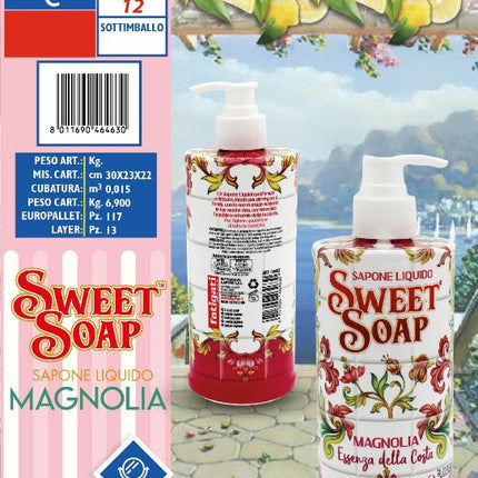 SAPONE LIQUIDO ML.500 MAGNOLIA SWEET Fatigati