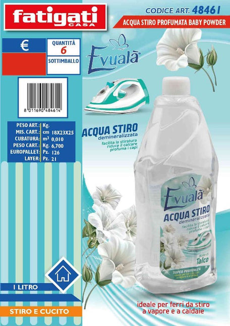ACQUA STIRO PROFUMATA BABY POWDER LT.1 Fatigati
