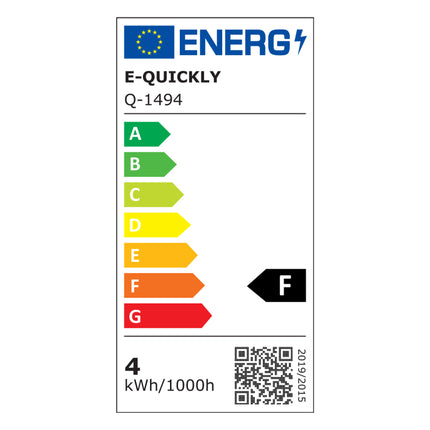 Lampada LED T26 4W Bianco Caldo 3000K Non Dimmerabile – E-QUICKLY eQuickly