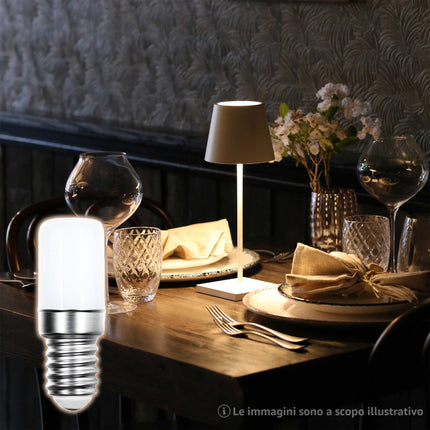 Lampada LED T26 4W Bianco Caldo 3000K Non Dimmerabile – E-QUICKLY eQuickly