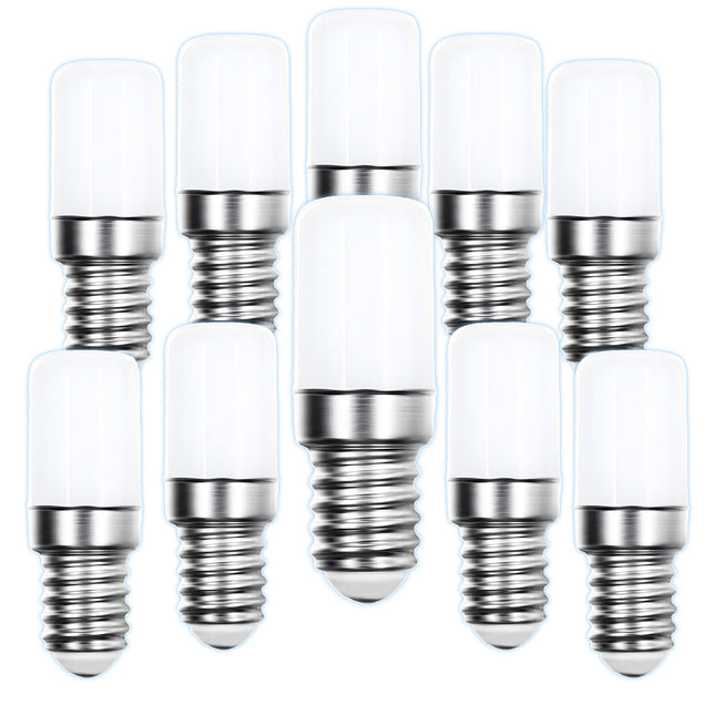 Lampada LED T26 4W Bianco Freddo 6000K Non Dimmerabile – E-QUICKLY Scorta da 10 (Miglior Prezzo) eQuickly