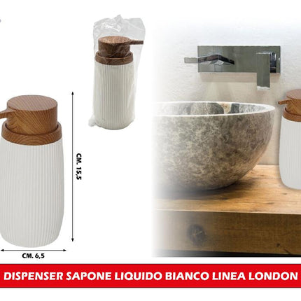 Dispenser Sapone Liquido Linea Color, Linea Texas e Linea London