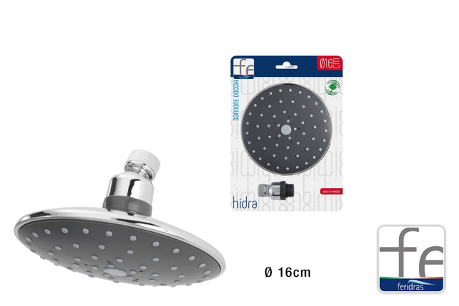Doccetta Doccia in ABS e Cromo con Funzioni Multiple e Design Ergonomico Feridras