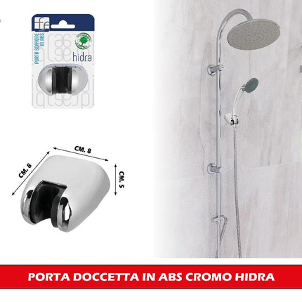 Porta Doccetta In Abs Cromo Hidra