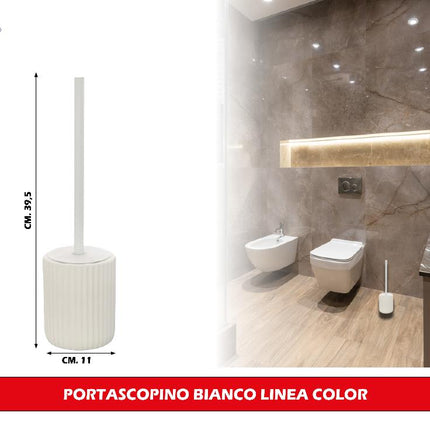 Portascopino in Ceramica Linea Color, Linea Texas, Linea London e Linea Arizona per il bagno elegante