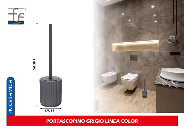 Portascopino in Ceramica Linea Color, Linea Texas, Linea London e Linea Arizona per il bagno elegante Feridras