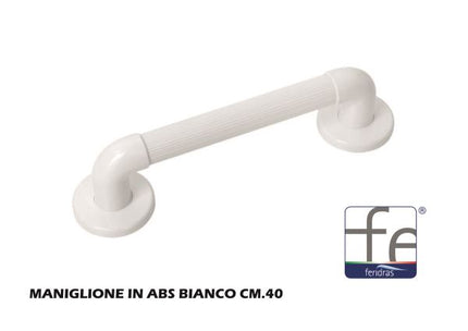 Maniglione In Abs Cm.40 Bianco Feridras