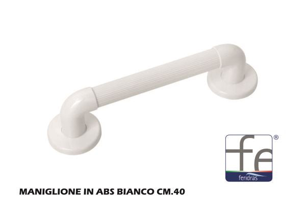 Maniglione In Abs Cm.40 Bianco Feridras