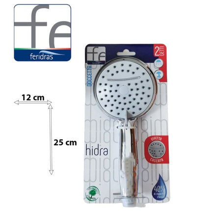 Doccetta Doccia in ABS e Cromo con Funzioni Multiple e Design Ergonomico