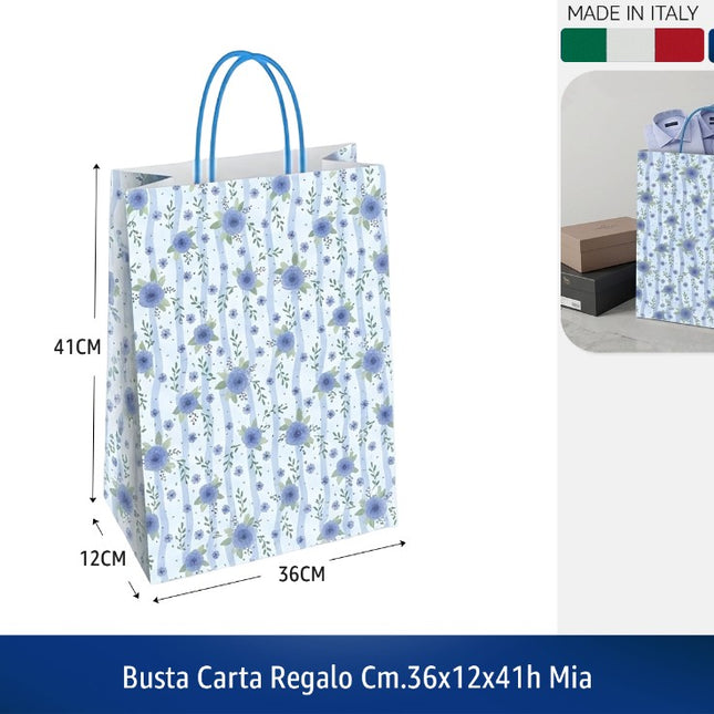 Busta Carta Regalo Cm.36X12X41H Mia Florio