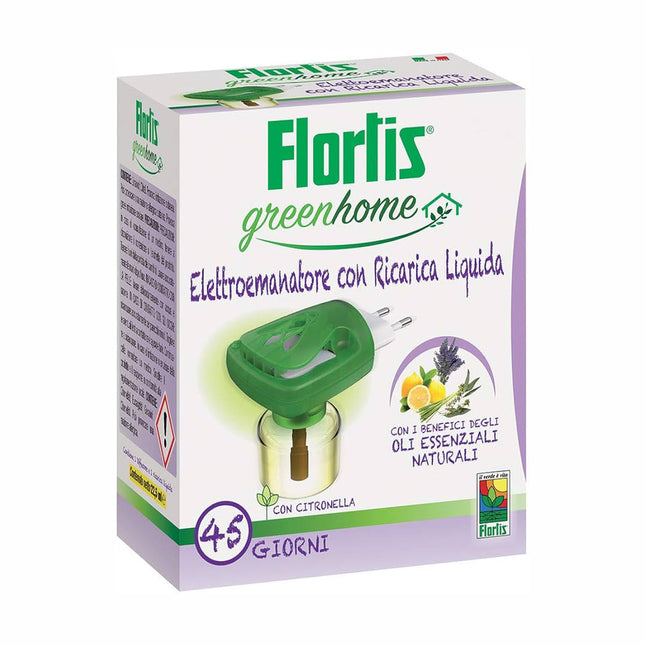 Flortis Diffusore Elettroemanatore + Liquido Citronella Profumato