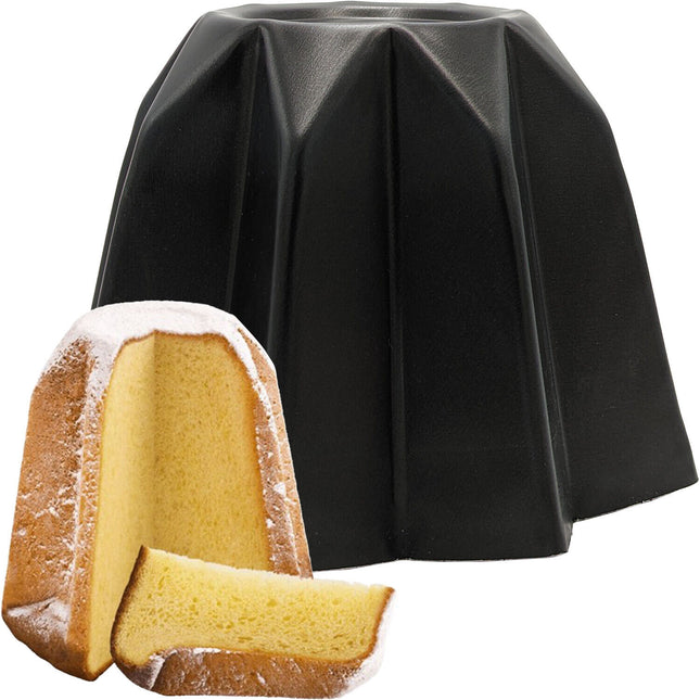 Stampo Per Pandoro In Alluminio Antiaderente Professionale Gr.800 Forma Perfetta, Cottura Uniforme Per Pasticceria O Casa