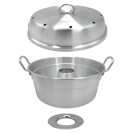 Forno Pentola Fornetto Versilia con Spargifiamma Induzione e Gas Ø 24/28 cm