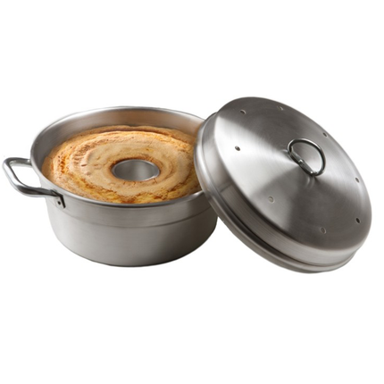 Forno Pentola Fornetto Versilia con Spargifiamma Induzione e Gas Ø 24/28 cm