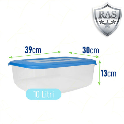 Giganplast Frigo Box Contenitore Ermetico Per Alimenti Grande Frigorifero Congelatore