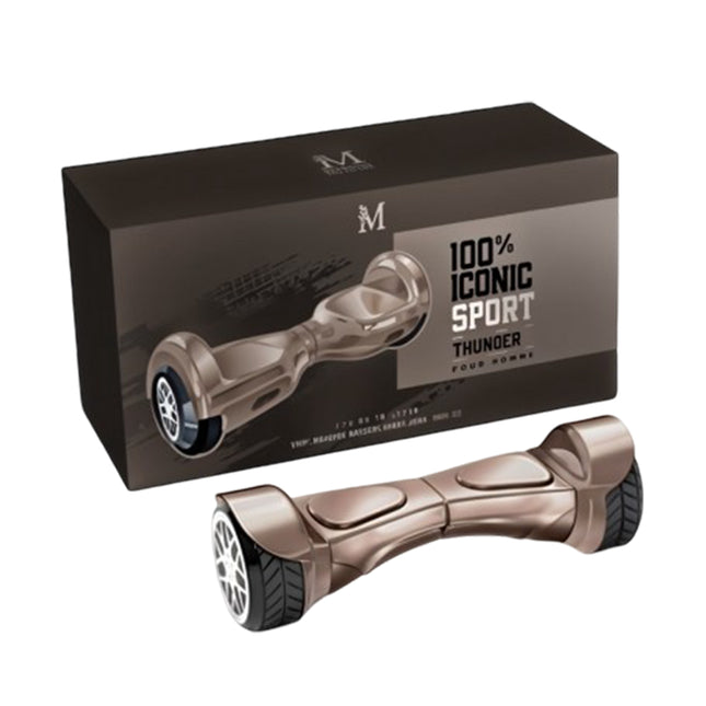 100% Iconic Thunder – Profumo da Uomo Eau de Toilette 80 ml | Ambrato Legnoso Intenso | Tipo Ombre Nomade Tutto Tutto Meno Meno®