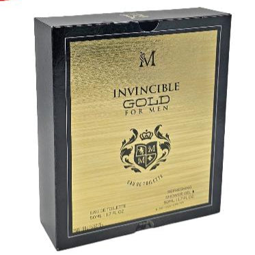 Profumo 50ml + Shower Gel 50ml Invincible Gold for Men Tutto Tutto Meno Meno®