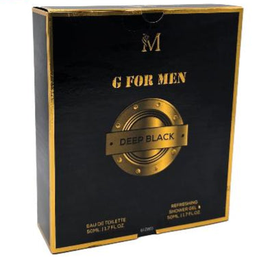 Profumo Ml.50 + Shower Gel Ml.50 G For Men Deep Black Tutto Tutto Meno Meno®