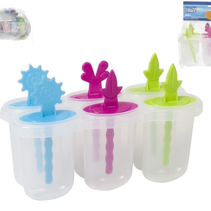 Forma Ghiaccioli 6 Posti Col. Ass. Gerimport