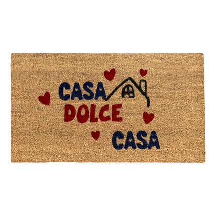 Sicignano Zerbino in Fibra di Cocco Gulliver 40x70 cm con Fondo Antiscivolo – Tappeto Ingresso Interno/Esterno per Casa, Ufficio e Negozi Casa Dolce Casa Casalinghi Sicignano
