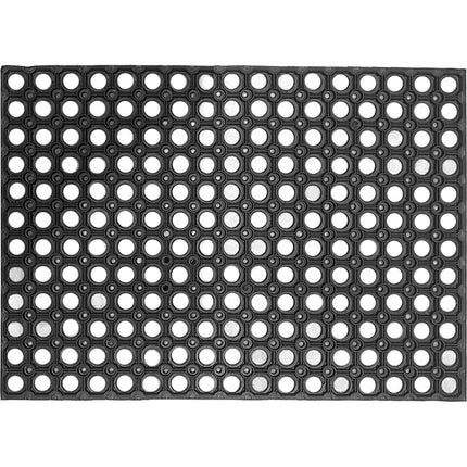 Sicignano Zerbino Compos 40X60Cm Gomma Antiscivolo Drenante Per Esterni