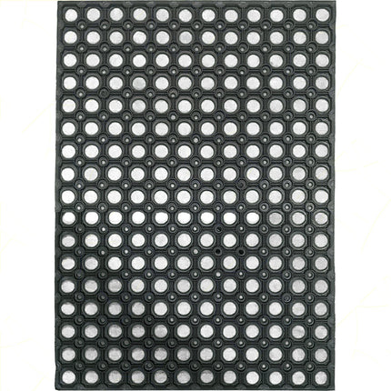 Sicignano Zerbino Compos 40X60Cm Gomma Antiscivolo Drenante Per Esterni