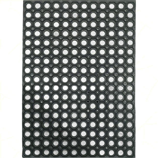Sicignano Zerbino Compos 40X60Cm Gomma Antiscivolo Drenante Per Esterni