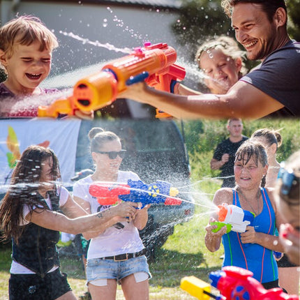 Apel Plastik Pistola Acqua 28X15 Cm – Spara Fino A 10 Metri, Plastica, Colori Assortiti, Gioco Divertente Per Bambini In Spiaggia E Giardino