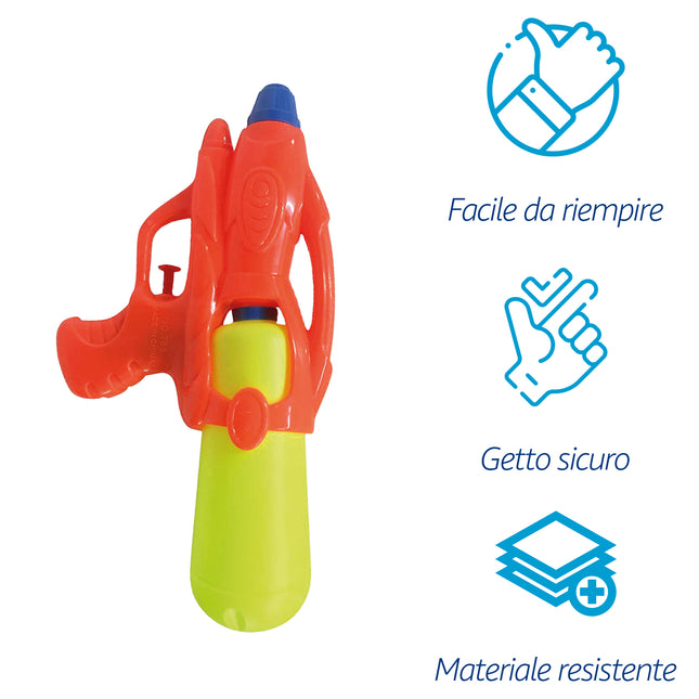 International Pistola Acqua Beep 15×9,5 Cm – Plastica Resistente, Colori Assortiti, Gioco Estivo Per Bambini