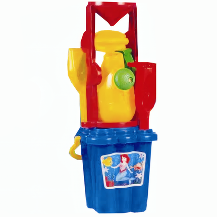 Apel Plastik Secchiello Mare Sirena Con Mulino 5 Pz.
