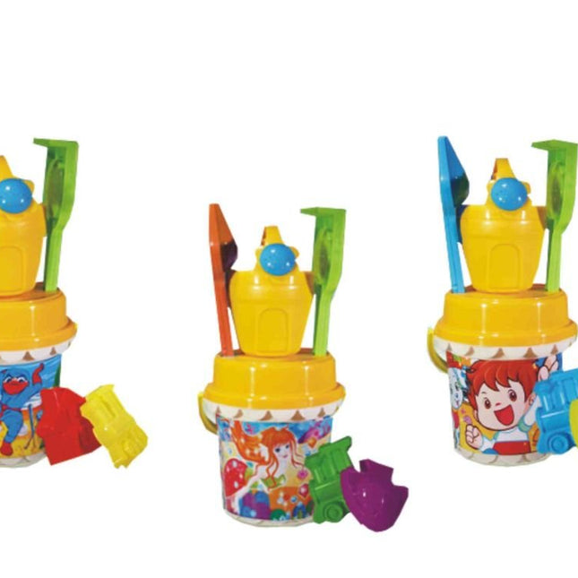 SECCHIELLO MARE COMPLETO C/GRAFICA 7 PZ.