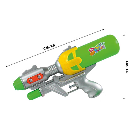 Apel Plastik Pistola Acqua 28X14 Cm – Giocattolo Estate Mare E Giardino, Plastica, Colori Assortiti