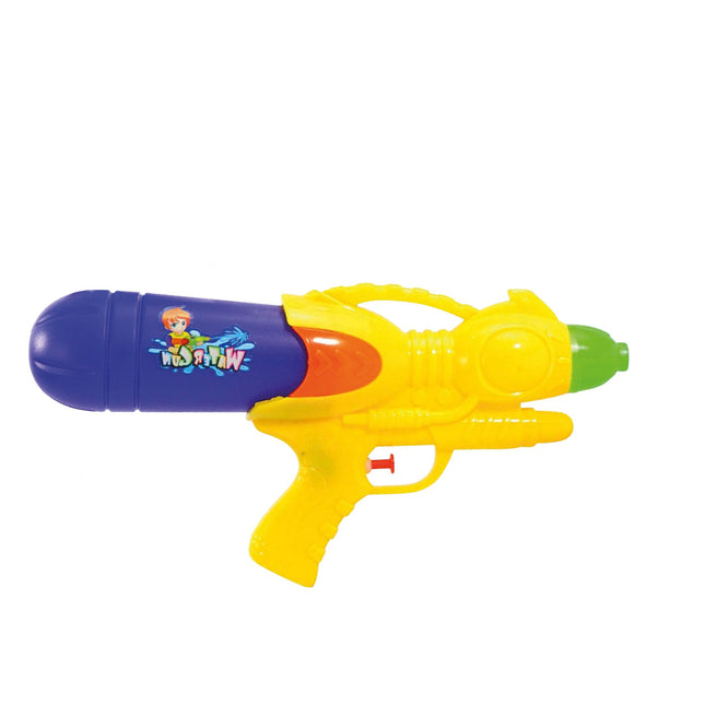 Apel Plastik Pistola Acqua 28X15 Cm – Spara Fino A 10 Metri, Plastica, Colori Assortiti, Gioco Divertente Per Bambini In Spiaggia E Giardino