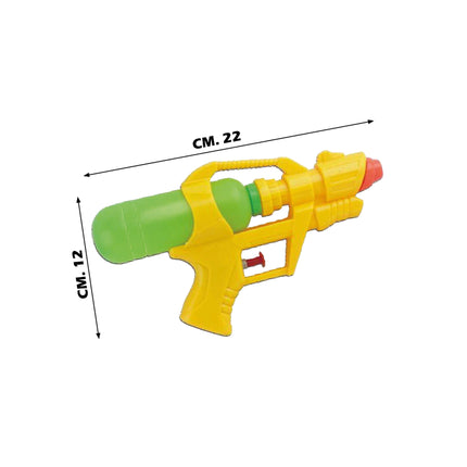 Pistola Acqua in Plastica Resistente con Getto Regolabile, Gioco Estivo per Bambini