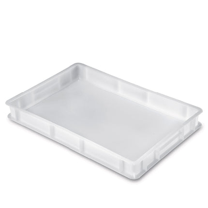 Giganplast Gig Modello Service Cassetta Portaimpasto Pane Pizza, 60X40X7 Cm, Bianco