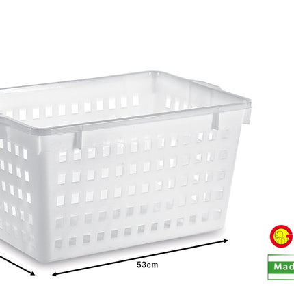 Giganplast Cassetta Aperta Forata Per Pane Senza Coperchio In Diverse Misure Robuste E Funzionali Horeca 53x36x34 cm Giganplast