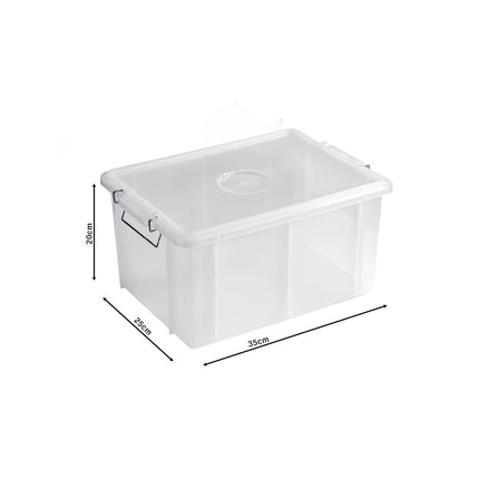 Giganplast Cassetta Box Con Coperchio In Varie Dimensioni Per Organizzazione E Conservazione Pratica Horeca