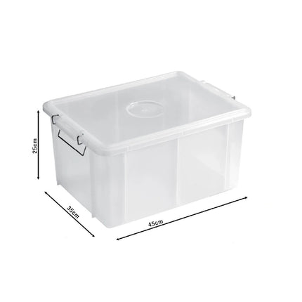 Giganplast Cassetta Box Con Coperchio In Varie Dimensioni Per Organizzazione E Conservazione Pratica Horeca