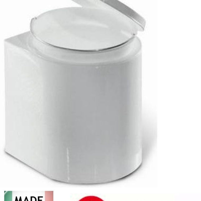 Giganplast Pattumiera Pensile Con Secchio Estraibile 11 Litri - 27.5X27.5X30Cm Bianca Giganplast