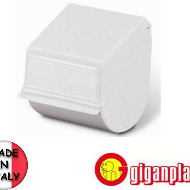 Giganplast Portarotolo Igienico Pellicano Con Coperchio - 16X13Cm