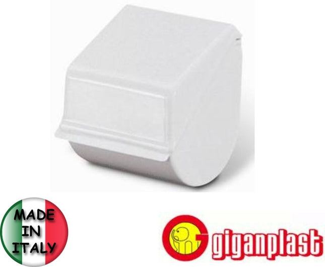Giganplast Portarotolo Igienico Pellicano Con Coperchio - 16X13Cm Giganplast