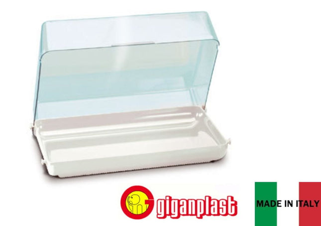 Vetrinetta Espositore Bianca Rettangolare 40X30X14 Cm Giganplast