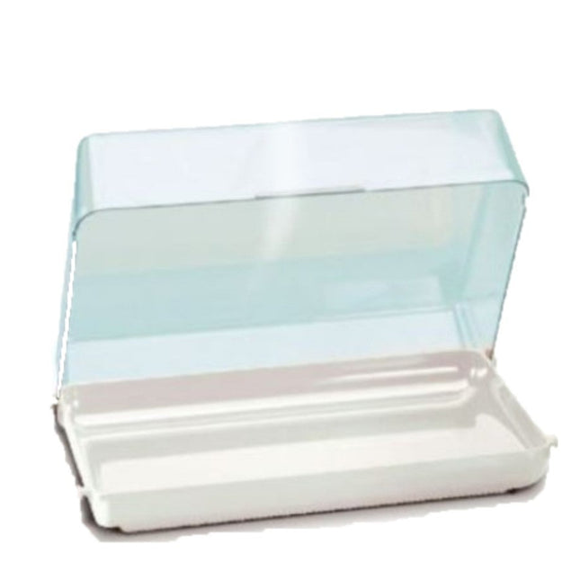 Vetrinetta Espositore Bianca Rettangolare 40X30X14 Cm