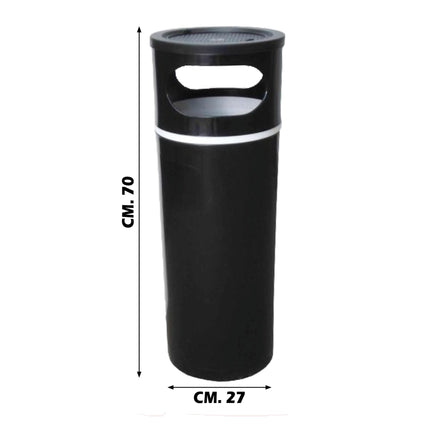 Giganplast Portacenere Cigar Da Esterno Ignifugo Ø27X70H Cm