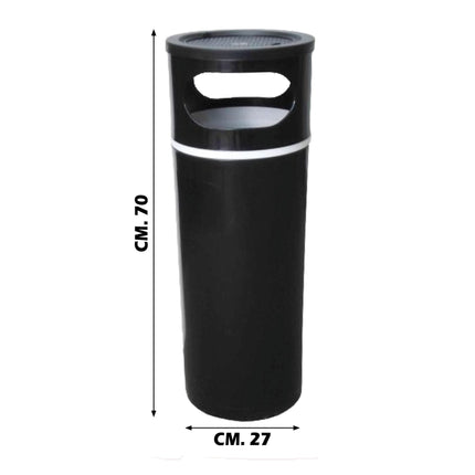 Giganplast Portacenere Cigar Da Esterno Ignifugo Ø27X70H Cm Giganplast