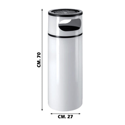 Giganplast Portacenere Cigar Da Esterno Ignifugo Ø27X70H Cm