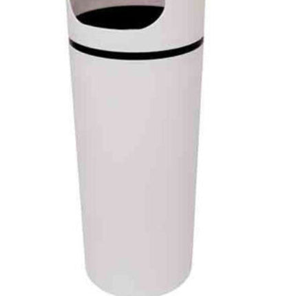Giganplast Portacenere Cigar Da Esterno Ignifugo Ø27X70H Cm Bianco Giganplast