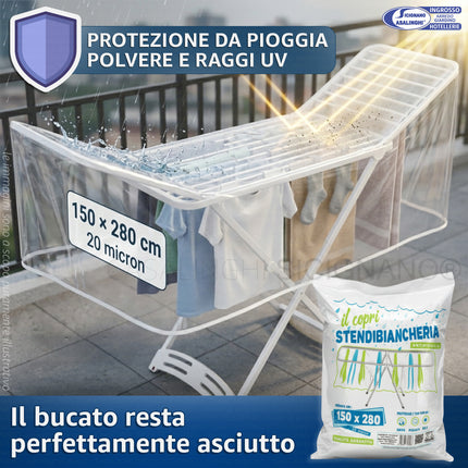 Kit Stendibiancheria Composto da Stendino Zaffiro + Diverse Configurazioni Vileda