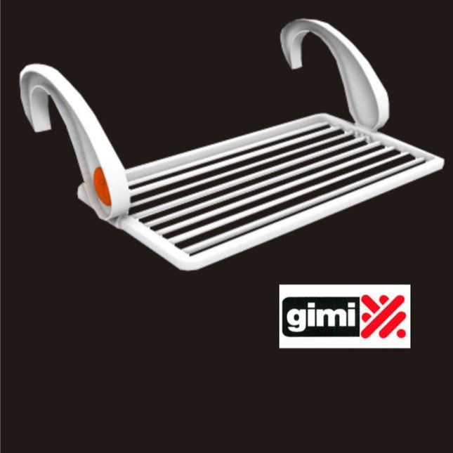 Gimi Stendino da Balcone a Scomparsa Virgola - Resina, 90 cm Gimi